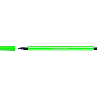 4006381333238-STABILO Pen 68 - Feutre pointe moyenne - émeraude--0