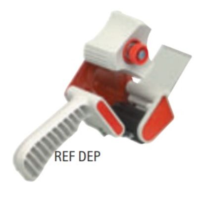 3760028772118-Dévidoir pistolet adhésif 50 mm avec frein--0