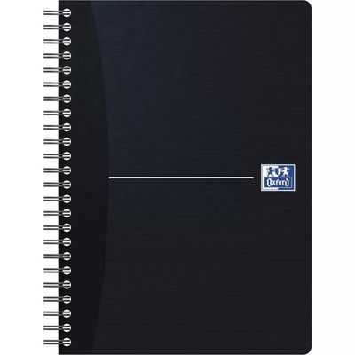 3020120022055-Oxford Office Essentials - Cahier à spirale A5 - 180 pages - ligné - disponible dans différentes cou--6
