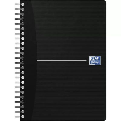 3020120022055-Oxford Office Essentials - Cahier à spirale A5 - 180 pages - ligné - disponible dans différentes cou--8