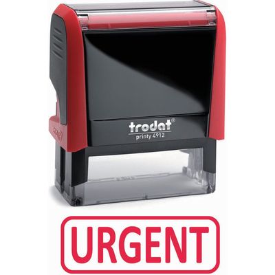3459590000063-Trodat Xprint - Tampon formule "Urgent" - rouge--0