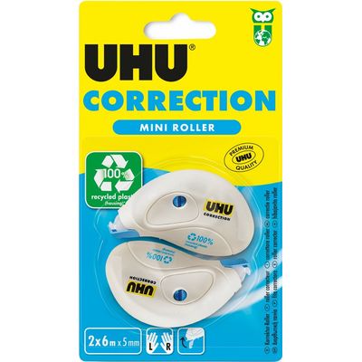 4026700507102-UHU - 2 Mini rollers de correction - 5mm x 6m--0