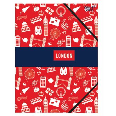 3371010381906-Quo Vadis Union Jack - Chemise à élastiques A4--0