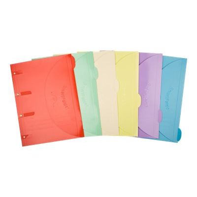 3770001624693-Smartfolder - Chemise à 3 rabats - rouge--0