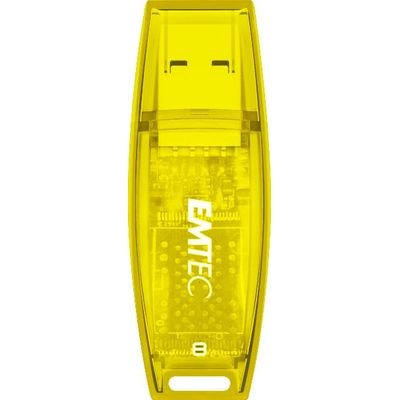 3126170120762-Emtec C410 - clé USB 2.0 - 8 Go - couleurs assorties--2