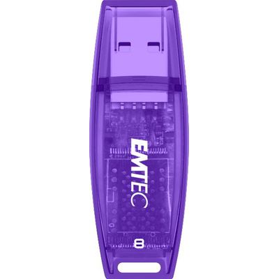 3126170120762-Emtec C410 - clé USB 2.0 - 8 Go - couleurs assorties--4