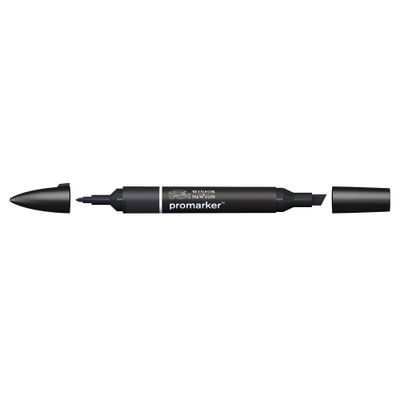 884955041130-ProMarker - Marqueur double pointe - noir--0