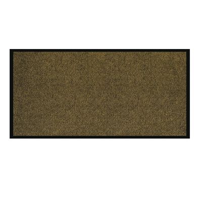 3120901006622-Tapis de sol absorbant RAINBOW - 90 x 150 cm - en polyamide - brun--0