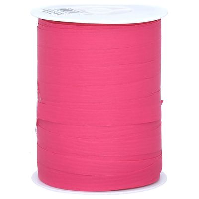 3660174523469-Logistipack - Bolduc relief mat - ruban d'emballage 1 cm x 250 m - rose--0