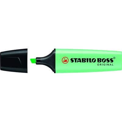 4006381492263-STABILO BOSS ORIGINAL Pastel - Surligneur - menthe à l'eau--0