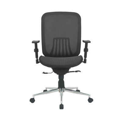 3397704813003-Fauteuil de bureau AXIOME - accoudoirs réglables - noir--1