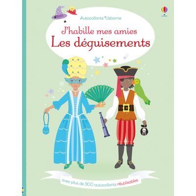 9781474928854-J'habille mes amies - les déguisements - autocollants--0