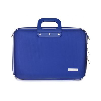 8051406337278-Bombata Business Nylon - Sacoche pour ordinateur portable 15,6" - bleu cobalt--0