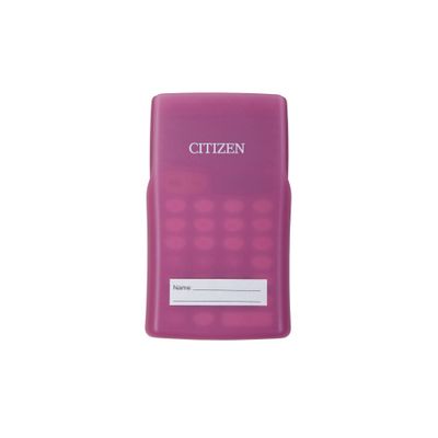 4562195134220-Calculatrice de bureau Citizen FC-100N - 10 chiffres - alimentation batterie et solaire - rose--2