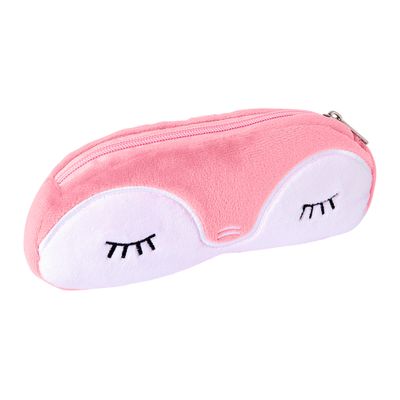 3108726488212-Trousse Cute façon peluche 1 compartiment - 4 formes disponibles - Oberthur--4