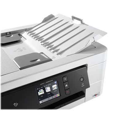 4977766785471-Brother MFC-J895DW - imprimante multifonction jet d'encre couleur A4 - Wifi, USB, NFC - blanc--5