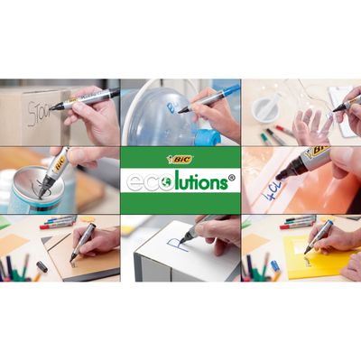 3086122000026-BIC MARKING 2000 - Pack de 12 marqueurs permanents - pointe ogive - vert--3