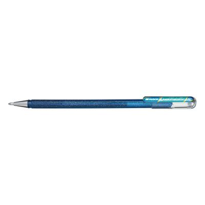 0884851024558-Pentel - Roller encre metallique pailletée - 1 mm - bleu/vert--0