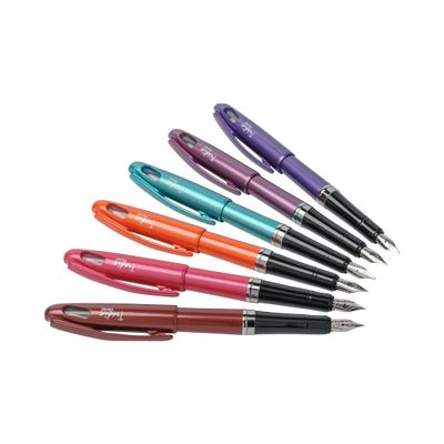 3474371960114-Pentel Tradio Brillant - Stylo plume - corps violet--0