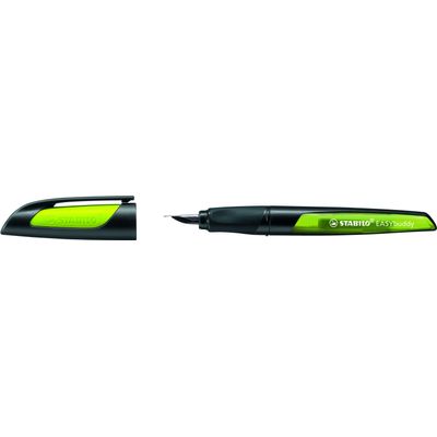 4006381515245-STABILO EASYbuddy - Stylo plume ergonomique - noir/jaune--0