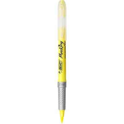 0070330355200-BIC Highlighter Flex - Surligneur - jaune--0