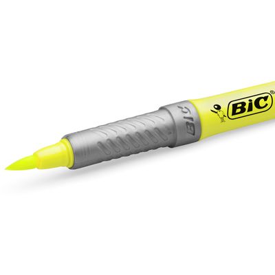 0070330355200-BIC Highlighter Flex - Surligneur - jaune--2