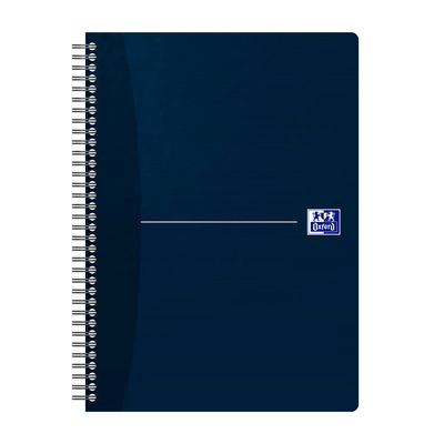 3020120107707-Oxford Office Essentials - Cahier à spirale B5 - 180 pages - points - disponible dans différentes cou--1