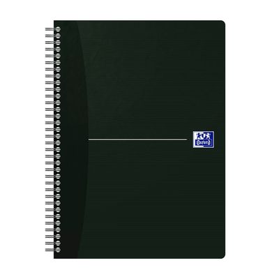 3020120107707-Oxford Office Essentials - Cahier à spirale B5 - 180 pages - points - disponible dans différentes cou--2