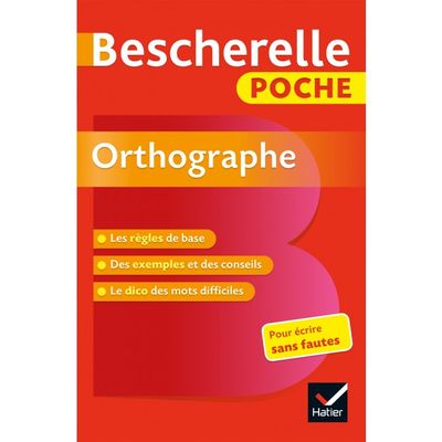 9782401044630-Hatier Bescherelle Poche Orthographe--0