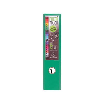 3130630533436-Exacompta Prem'Touch - Classeur à levier - Dos 80 mm - A4 Maxi - pour 715 feuilles - vert--1