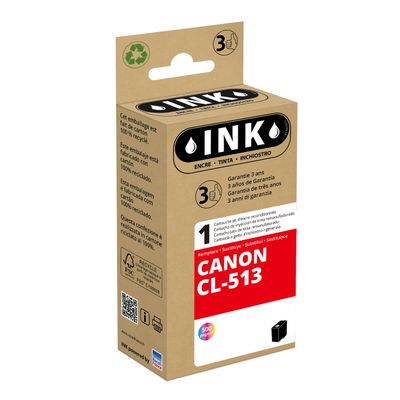 8720282010512-Cartouche compatible Canon CL-513 - cyan, magenta, jaune - ink--0