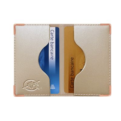 3700536113447-Color Pop - Etui anti-RFID pour 2 cartes bancaires - disponible dans différentes couleurs métallisée--3