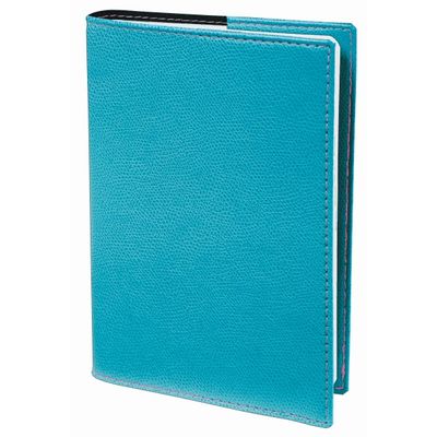 3371010425365-Agenda Club Le Professeur - 2 semaines sur 2 pages - 21 x 27 cm - turquoise - Quo Vadis--0