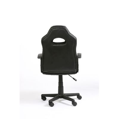 3701338800672-Fauteuil gamer FORMULE 1 - accoudoirs fixes - noir et rose--3