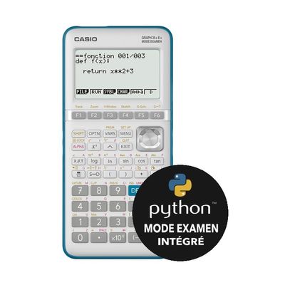 4549526607769-Calculatrice graphique Casio GRAPH 35+E II - mode examen intégré - Edition python--0