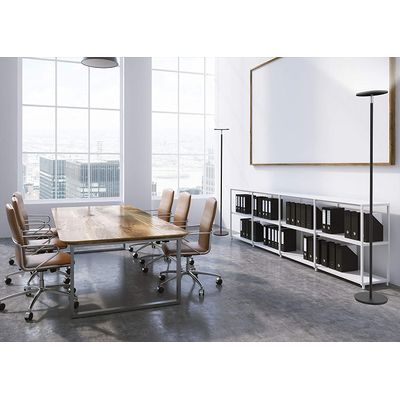 3595560029556-Unilux - Lampadaire Leddy - LED éclairage indirect - 180 cm - noir--5