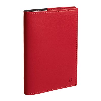 3371010445806-Agenda Soho Universitaire Prestige - 1 semaine sur 2 pages - 10 x 15 cm - rouge - Quo Vadis--0