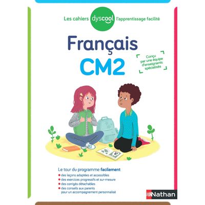 9782091933689-Dyscool - Cahier de français CM2 - adapté aux enfants dys ou en difficulté--0