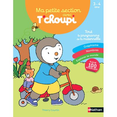 9782091933764-Ma petite section avec T'choupi - les grandes notions de maternelle : graphisme, nombres 3/4 ans--0