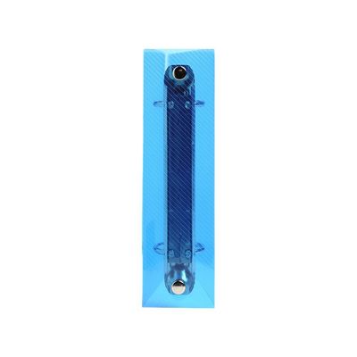 3130630510901-Exacompta Crystal Colours - Classeur souple 2 anneaux pour fiches Bristol - Dos 25 mm - 10 x 15 cm--1