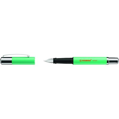 4006381551779-STABILO beFab! - Stylo plume - corps large - vert menthe--0
