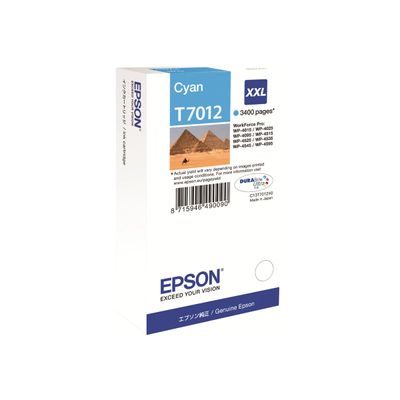 0000000132664-Epson T7012XXL Pyramide - cyan - cartouche d'encre originale-Angle gauche-0