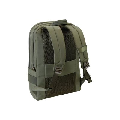 8032572168057-Nava Easy+ Large - Sac à dos pour ordinateur portable 15,6" et porte-Ipad - vert forêt-Arrière-1