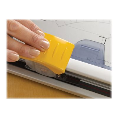 043859550425-Fellowes NEUTRON PLUS - Rogneuse / coupeuse A4 - coupe 10 feuilles-Gros plan-9