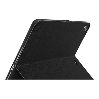 848116024851-Cygnett TekView Slimline - Etui folio pour iPad 10.2" (7e gen) - gris, noir -Gros plan-2