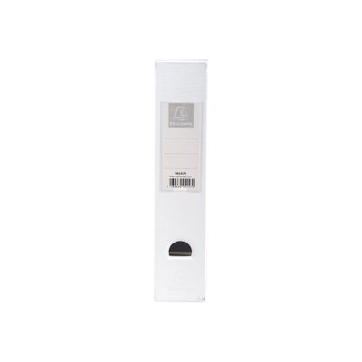 3130632901578-Exacompta - 10 Porte-revues polypro - dos 70 mm - blanc - livrés à plat-Avant-1