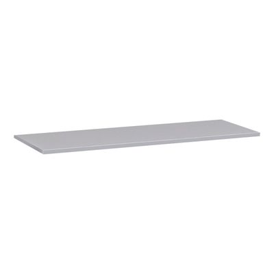 3483600495532-Top pour caisson bout de bureau Sunday - 42 x 60 cm - gris-Angle gauche-0