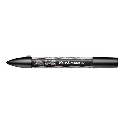 884955042601-BrushMarker - Stylo pinceau et marqueur - gris froid 2-Angle gauche-1