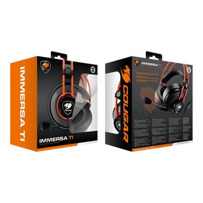 4715302442231-COUGAR Immersa ti - Casque gamer filaire avec micro - noir / orange-Multi-angle-5