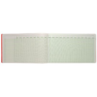 3130630084402-Exacompta - Piqûre comptable - 44 colonnes sur 2 pages - 32 x 55 cm - 80 pages--2